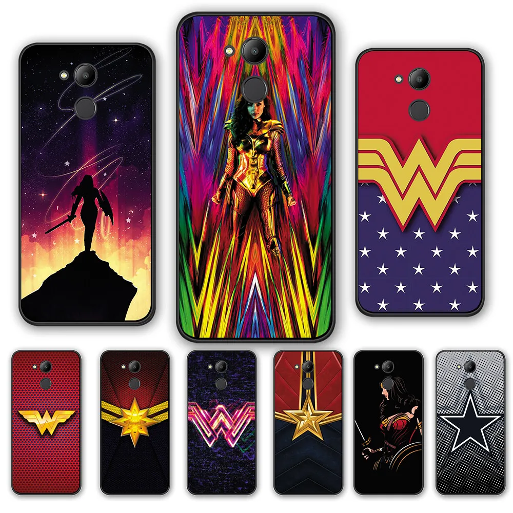 Чехол для телефона Wonder Woman силиконовый чехол HUAWEI Honor 10 lite 20Pro 10i 20i Play V20 V10 V9 V8 8X 8 9 Lite |
