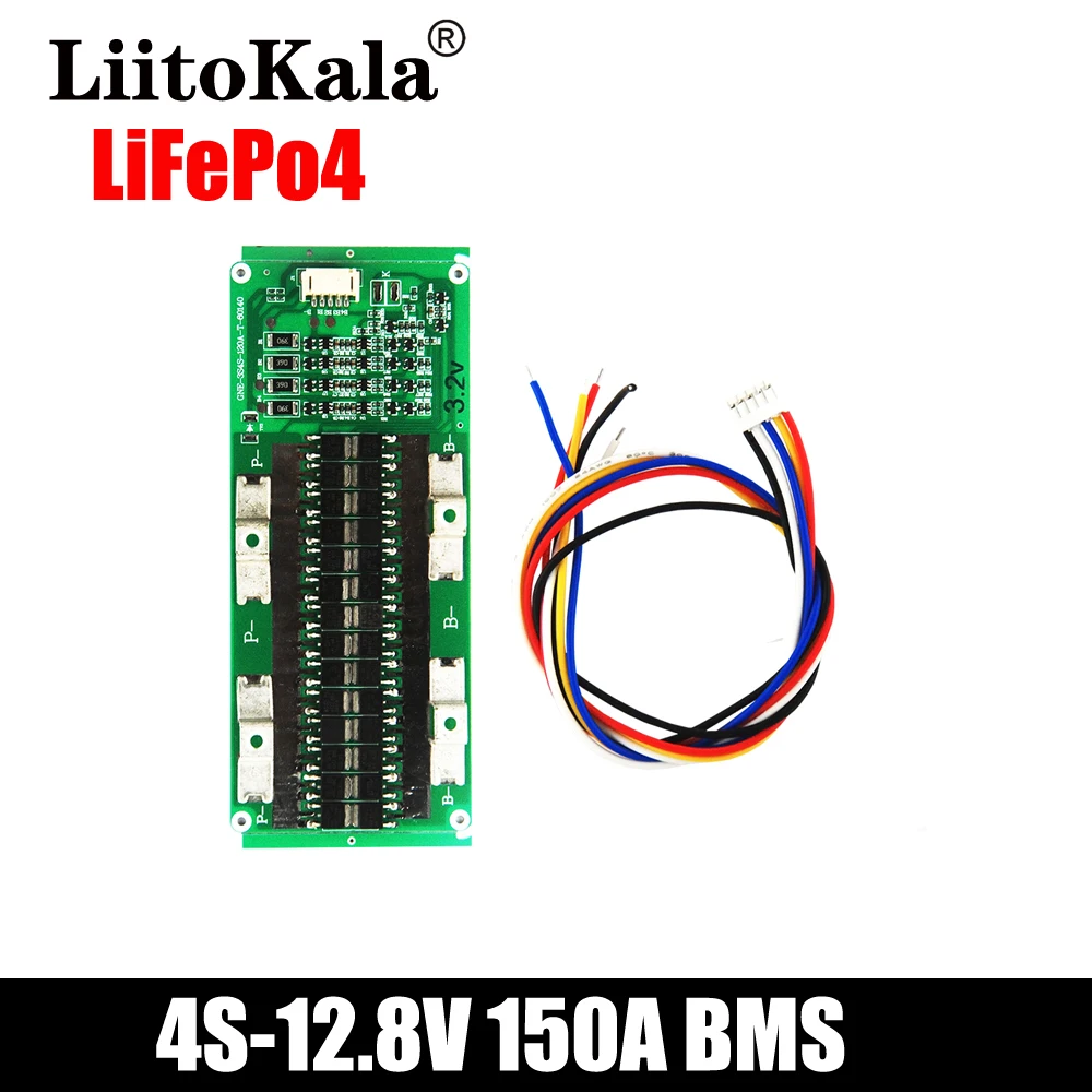 Tanio LiitoKala 4S 12.8V 150A Lifepo4 fosforan litowo-żelazowy