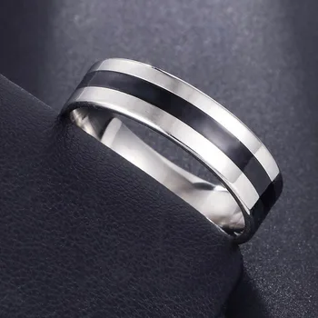 

version of the simple steel index finger ring pattern titanium steel index finger ring tail ring female