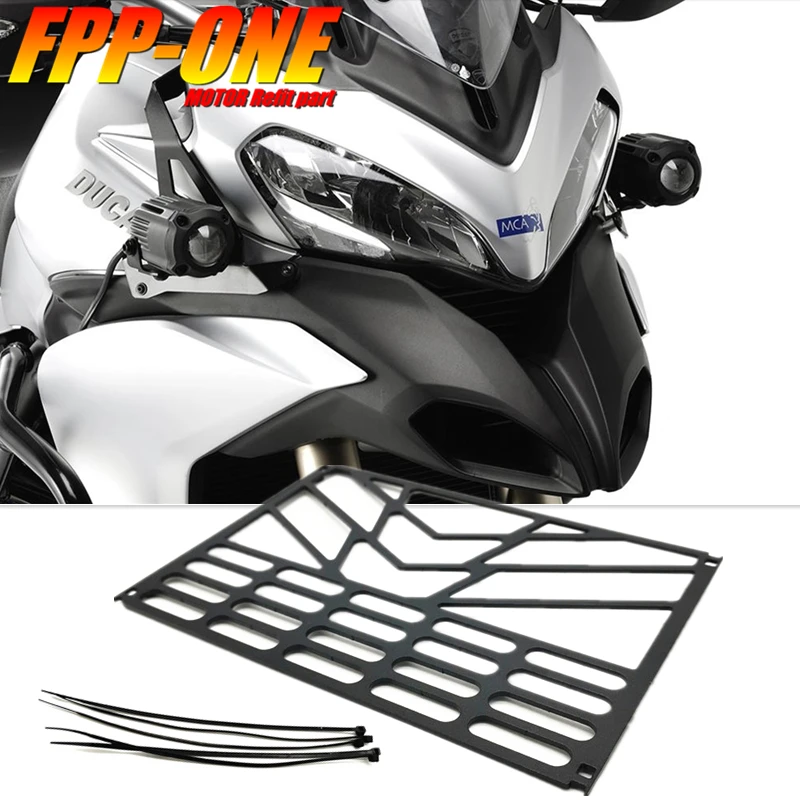 

FOR Ducati Multistrada 1200 Enduro 2016-2018 Motorcycle Accessories Partsr Adiator Cold Oil Protection Guard Cover