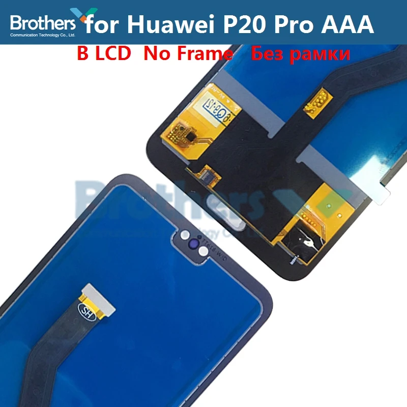 ЖК-дисплей Дисплей для huawei P20 Pro ЖК-дисплей Экран для P20 Pro CLT-L09 CLT-L29 CLT-AL00 CLT-AL01 ЖК-дисплей сборки Сенсорный экран планшета Тесты