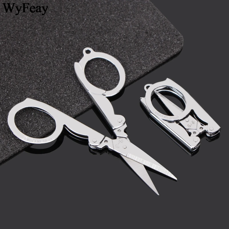 Sewing Scissors Tailor Scissors Sewing Supplies Craft Scissors Folding Scissors Household Scissors Pocket Scissors Multifunction Folding Scissors Pocket Travel Small Crafts Sharp Blade Emergency Foldable Travel Scissors Thread Tailor