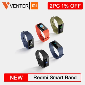 

New Xiaomi Redmi Band Smart Wristband 4 Color Bluetooth 5.0 Fitness Bracelet 1.08" Touch Screen Sleep Track Waterproof Bracelet