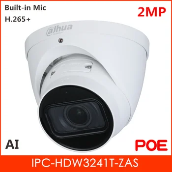 

Dahua IP Camera IPC-HDW3241T-ZAS 2MP Lite AI IR Vari-focal Eyeball Network Camera H.264+ H.265+ Built-in IR LED and MIC