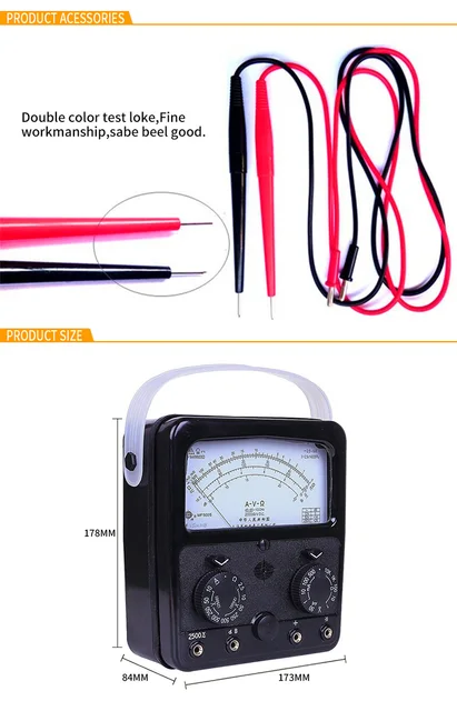 Analoges Voltmeter 0-500V AC Direktmessunng online kaufen - 3550053 -  Elektroprofishop
