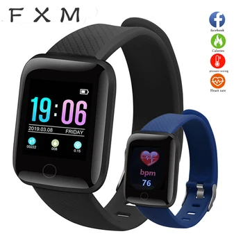 

FXM Digital Watch Woman's Watch Smart Clock Men Women For Android IOS Waterproof Heart Rate Tracker Blood pressure Oxygen Sport