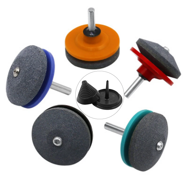 

Knife Sharpening Drill Lawnmower 50mm Faster Blade Sharpener Grinding Garden Tools Rotary Garden Lawn Mower Parts