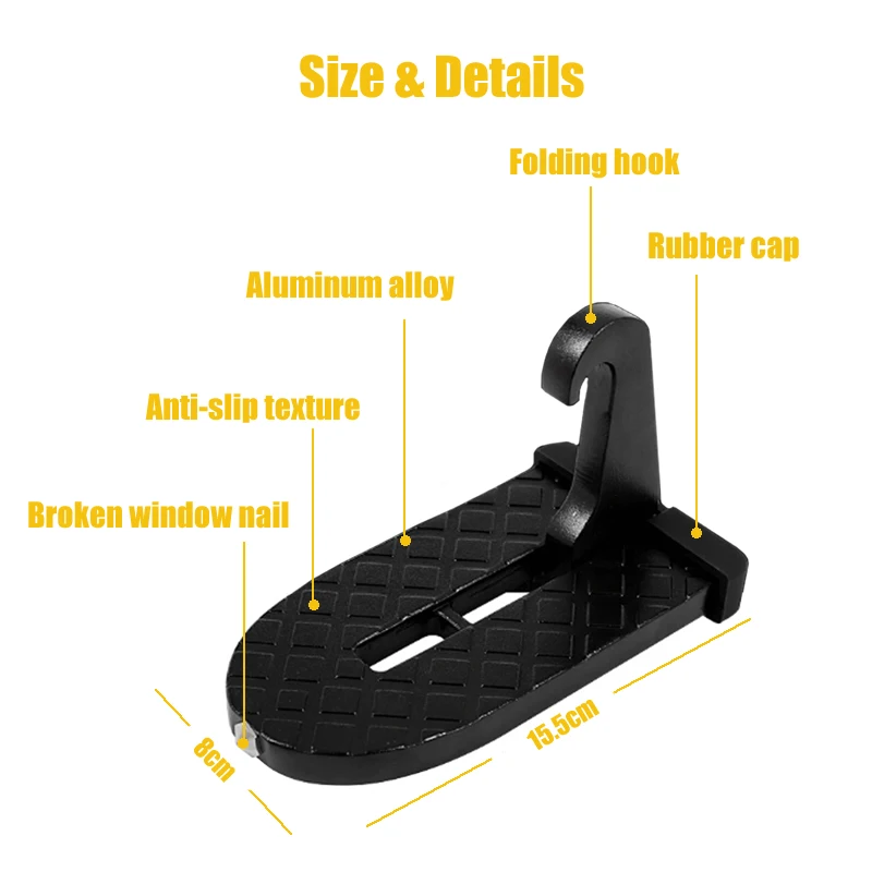 Car Door Step Pedal Hook Roof Rack Accessories For Subaru Impreza Legacy Suzuki Grand Vitara Jimny Swift