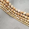 Natural Shell Bead Round Stripe Loose Bead 4 6 8 10 12 MM for Making DIY Jewelry Necklace Bracelet Accessories ► Photo 3/5