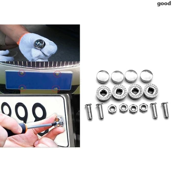 

Car number License Plate Bolts Frame Screws Screw for Nissan NV200 Nuvu NV2500 Forum Denki 350Z Zaroot March Murano TIIDA