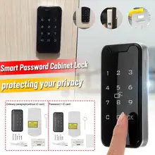 С IC картой, Умный Замок для шкафа с паролем, цинковый сплав, электронный замок для безопасности, шкафчик для шкафа, дверной замок с сенсорной клавиатурой, шкаф для одежды