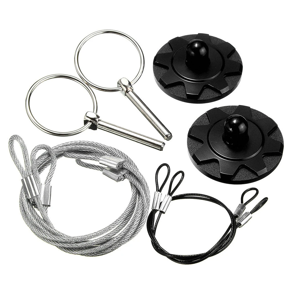 

With Key Clip Car Quick Latch Practical Accessories Hood Pin Lock Kit CNC Aluminum Flush Engine Bonnet Parts Universal Vehicle