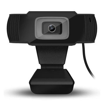 

Full HD 1080P Webcam USB Mini Computer Camera Built-in Microphone Flexible Rotatable for Desktop Mini Computer Camera