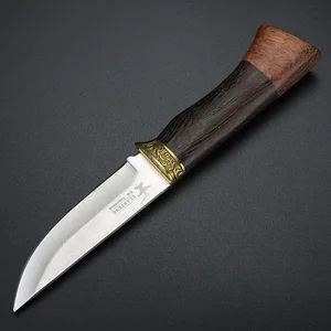 Image 4 - XUAN FENG cuchillo para acampar al aire libre, cuchillo corto de alta dureza, cuchillo de supervivencia, cuchillo de caza, cuchillo recto