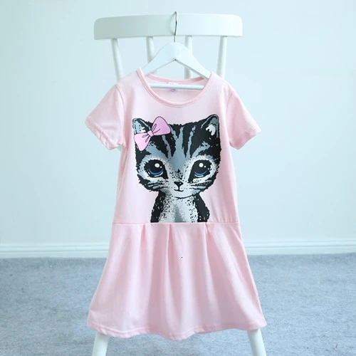 Gilrs Dress Cute Children Kids Baby Girls Dresses Clothes Child Cartoon Summer Dot Sleeveless Kid Garments Clothing 2-7Y Gilrs Dress Cute Children Kids Baby Girls Dresses Clothes Child Cartoon Summer Dot Sleeveless Kid Garments Clothing 2-7Y
