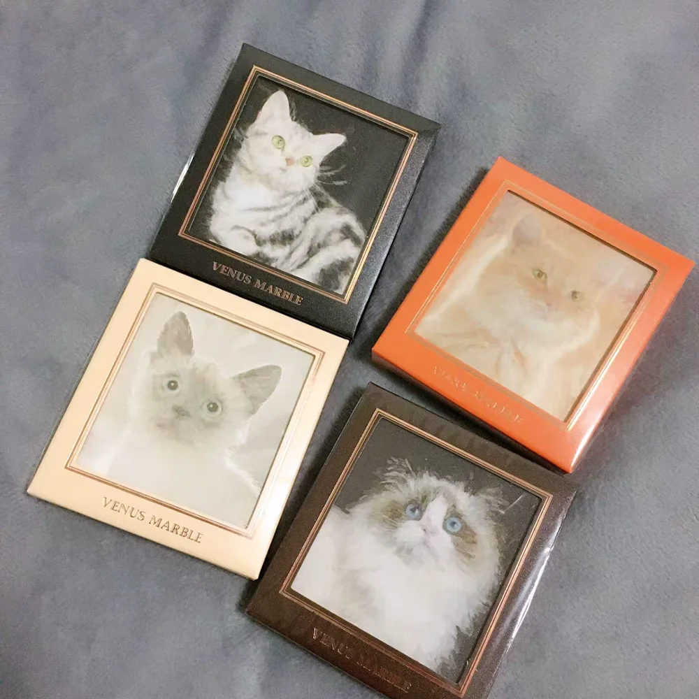 Animal Cat Eyeshadow Pallete 4 Color Matte Shimmer Nude Make Up Pigmented Eye Shadow Palette Beauty Glazed Makeup Cosmetics Animal Cat Eyeshadow Pallete 4 Color Matte Shimmer Nude Make Up Pigmented Eye Shadow Palette Beauty Glazed Makeup Cosmetics