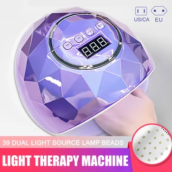 

110W Nail Gel UV Lamp 39 LEDs Lamp for Manicure Fast Curing Nail Gel Polish Nail Dryer HJL2019