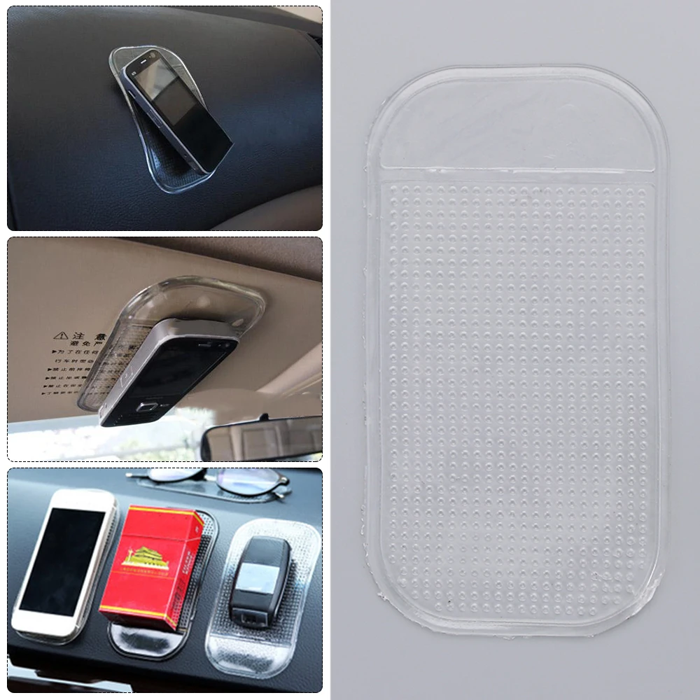 Universal Car Dash Dashboard Mat Mount Disk Pad Car Sticky Anti-Slip Mat for Mobile Phone GPS Mp3 Mp4 Interior Accessories car non slip mat car dashboard mat non slip dash mat