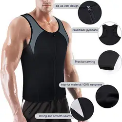 Oeak мужские Корректирующее белье для похудения 2019 новое нижнее белье для бодибилдинга модный неопреновый жилет для фитнеса спортивная