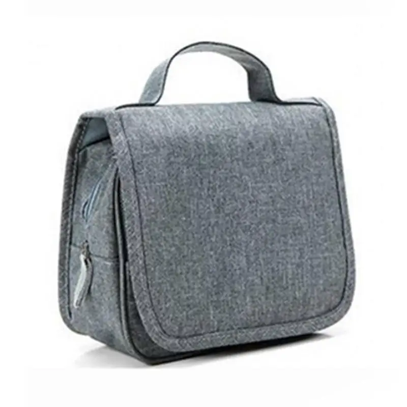 

Hanging Makeup Case Reasonable Storage and Convenient Access Waterproof Travel Cosmetic Bag Organizer with Portable Hook