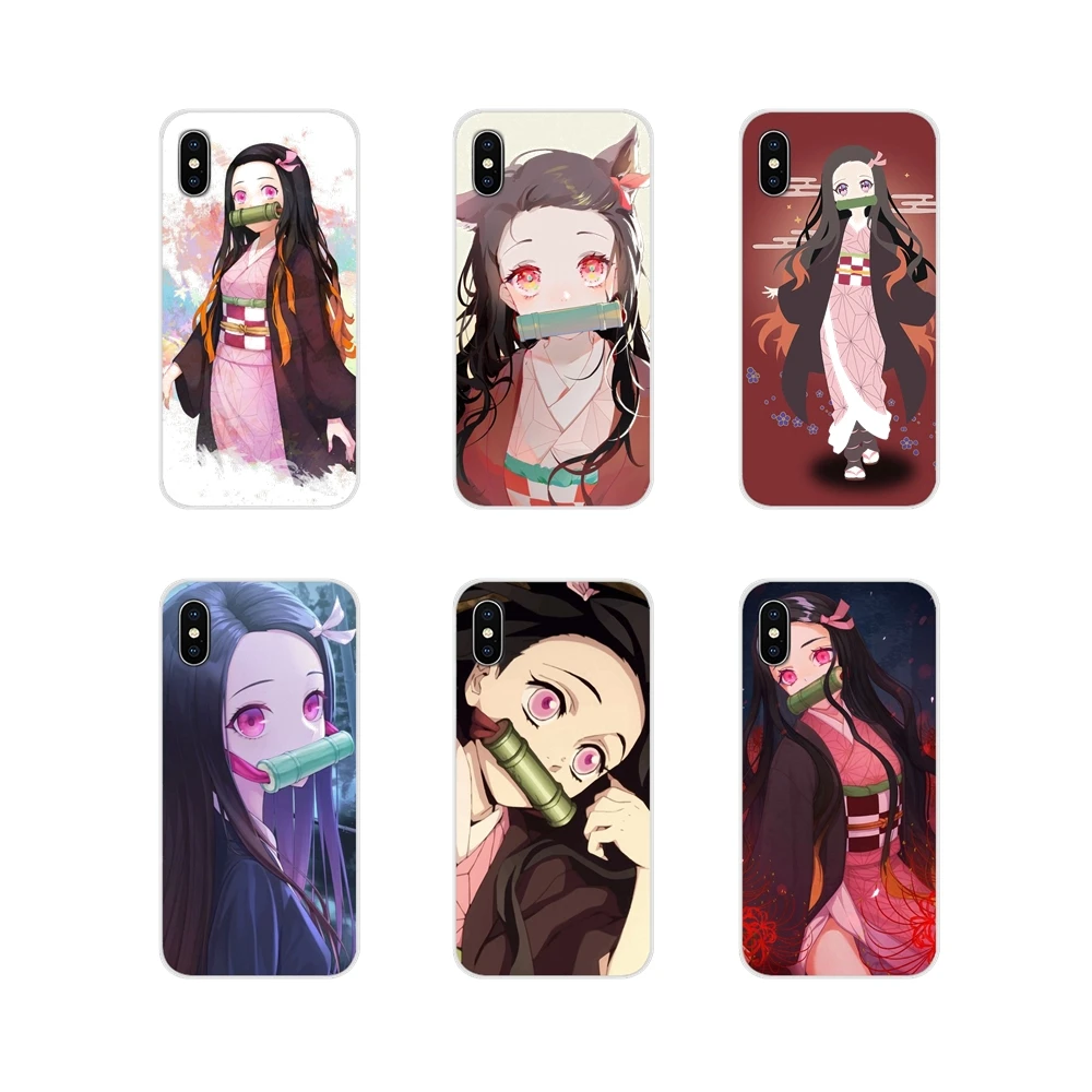 Nezuko Kimetsu аксессуары чехлы для телефонов Чехлы LG G3 G4 Mini G5 G6 G7 Q6 Q7 Q8 Q9 V10 V20 V30 X Power 2 3 K10 K4