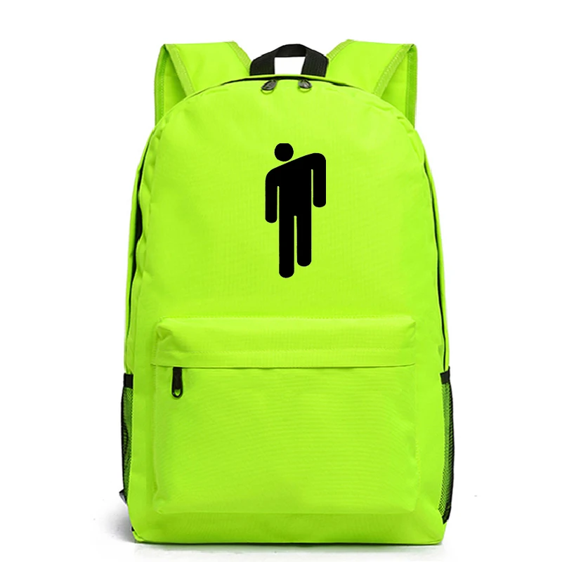 Sac A Dos Femme Billie Eilish рюкзак для путешествий, холщовый рюкзак для ноутбука, Mochila Mujer, женская и мужская сумка для книг, школьный рюкзак, рюкзак, DJ певцы - Цвет: 14