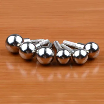 

2pcs M4 3D ball head screws printer accessories screw spherical bolts carbon steel bolt 5mm-8mm bead diameter 15mm-20mm long