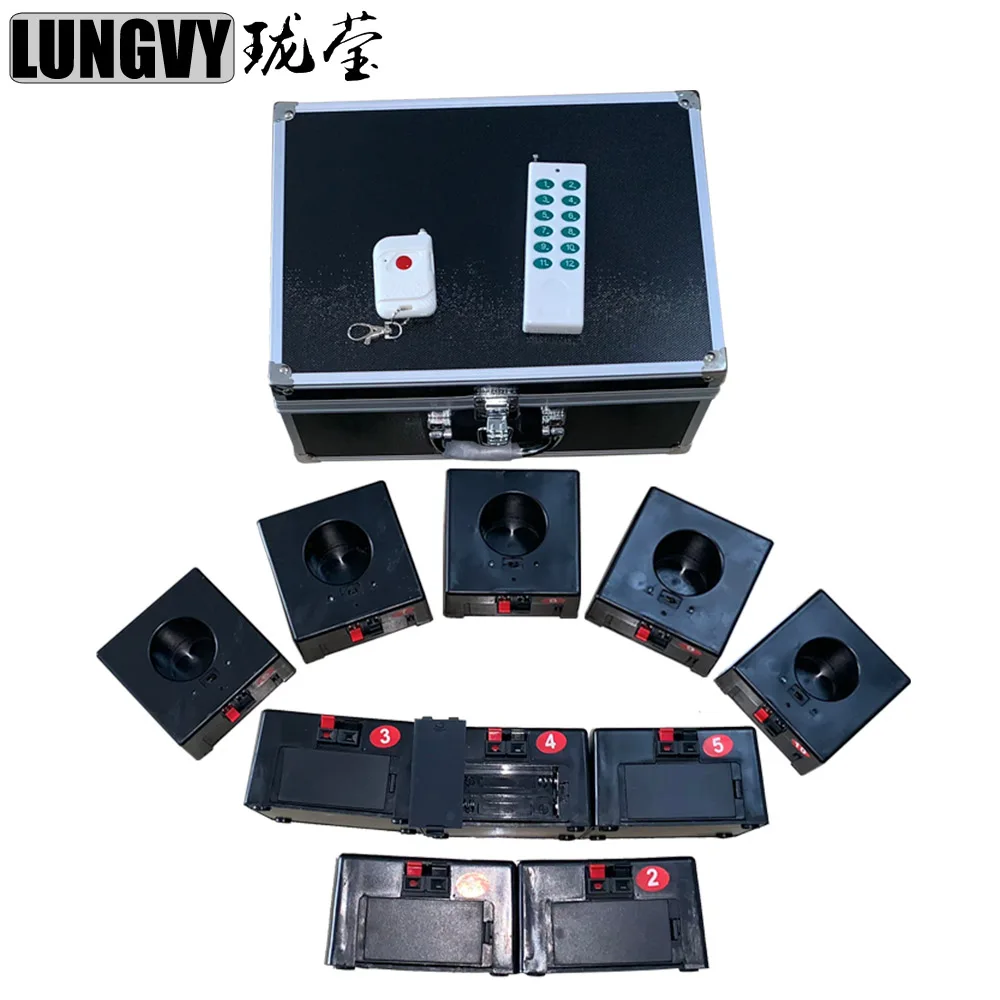 

Free Shipping D10 Wireless Remote Control 10 Channel Receiver Box Birthday Pyro Machine Firing System