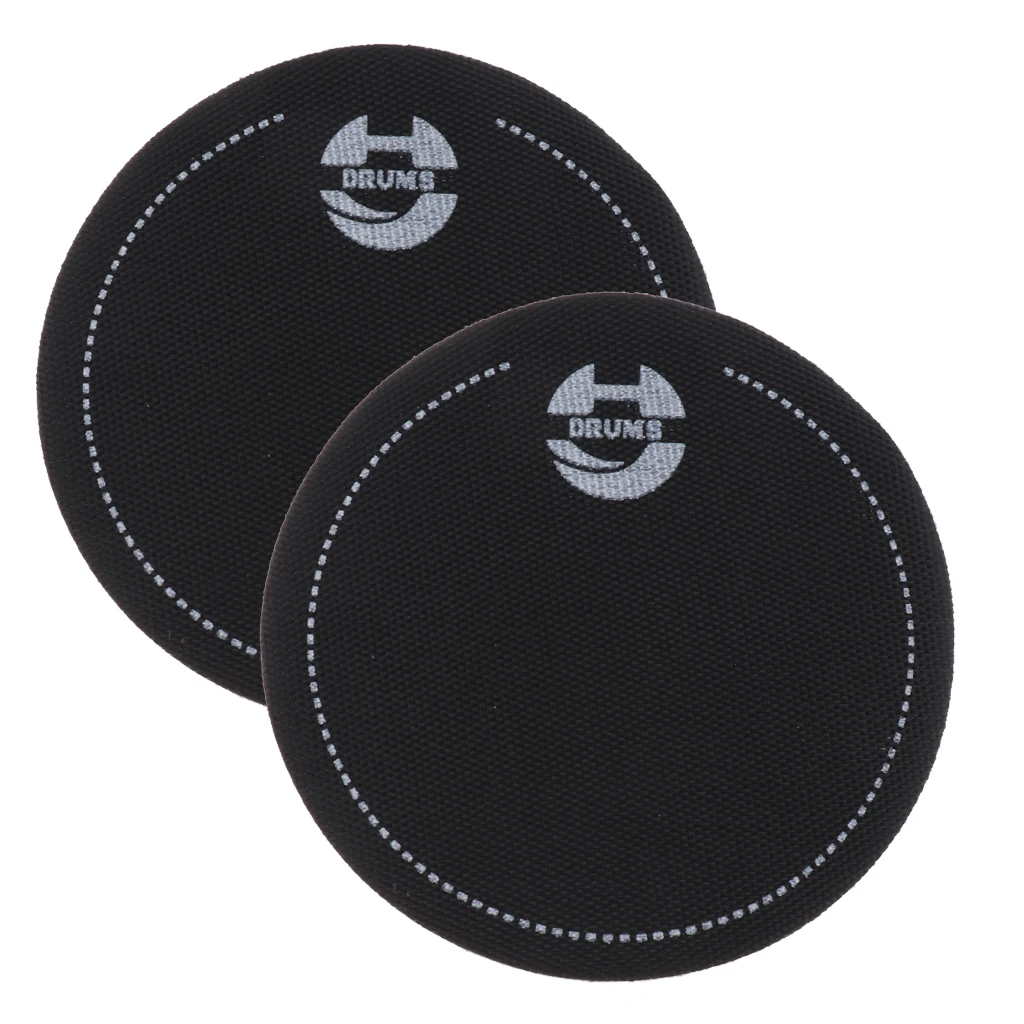MagiDeal2pcsBassDrumPatchDrumheadProtectorforDrumheadsKick