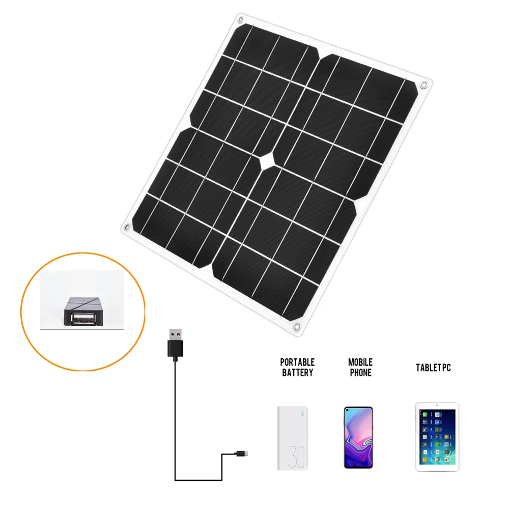 Portable Solar Panel USB Charger Just Solar Supplies