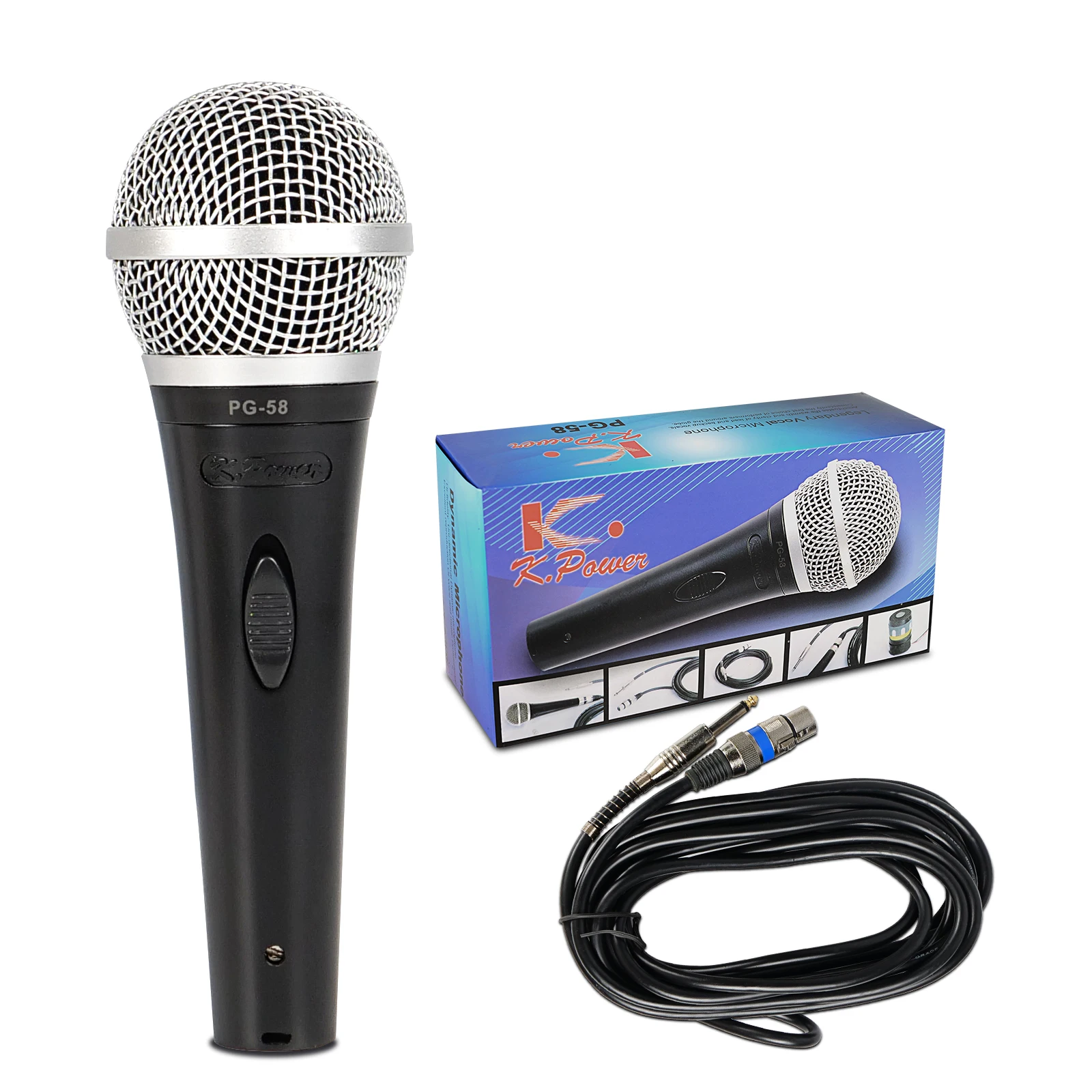 gaming microphone Wired All Metal Handheld Dynamic Microphone,Unidirectional Cardioid Pattern, XLR Conenctor&Cable Ideal for Vocal/Karaoke/Party wireless headphones with mic