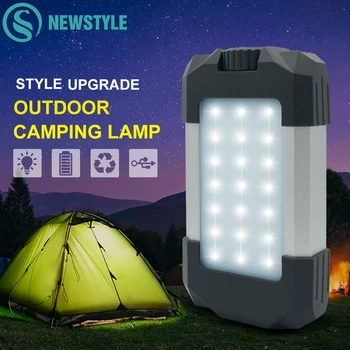 

6000mAh Portable Lantern Rechargeable 10W Camping Tent Light Dimmable Emergency Outdoor Light Power Bank Waterproof Flashlight