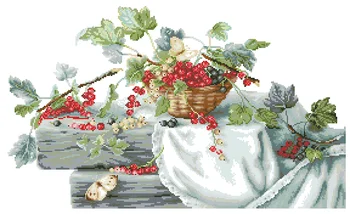 

6-Birds and Peach Blossoms and Birds Counted Cross Stitch Kit Cross stitch RS cotton with cross stitch Luca-S B2262