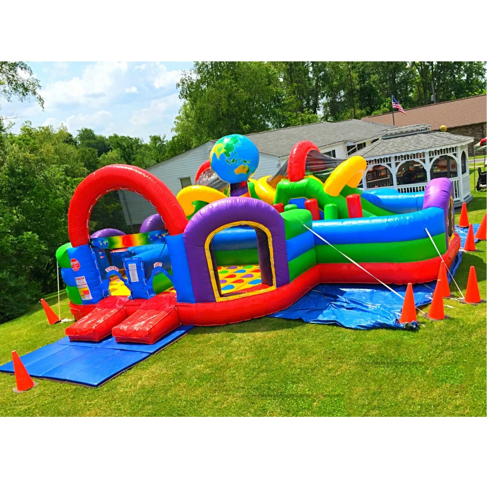 inflatable bouncer slide