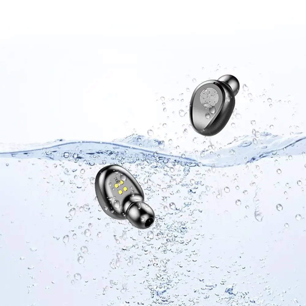 Wireless Earphones Bluetooth V5.0 F9 TWS Bluetooth Sports Headset LED Display With 2000mAh Power Bank Headset With Mic