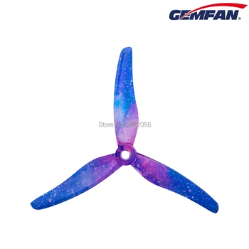 8 pcs/ 4 pairs Gemfan 51433 5inch 3 blade/ tri-blade Propeller Props CW CCW Brushless motor FPV Propeller for FPV Racing drone