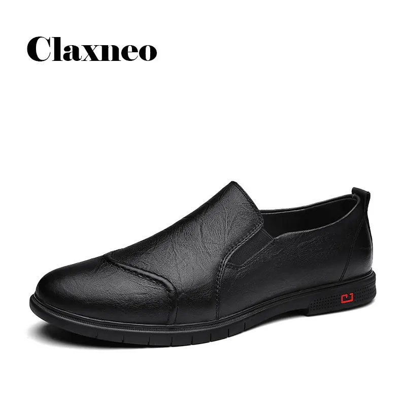 

Man Shoes Genuine Leather 2020 Summer Autumn Men's Loafers Casual Leather Shoe Slip on Breathable Brown Leisure Footwear Soft
