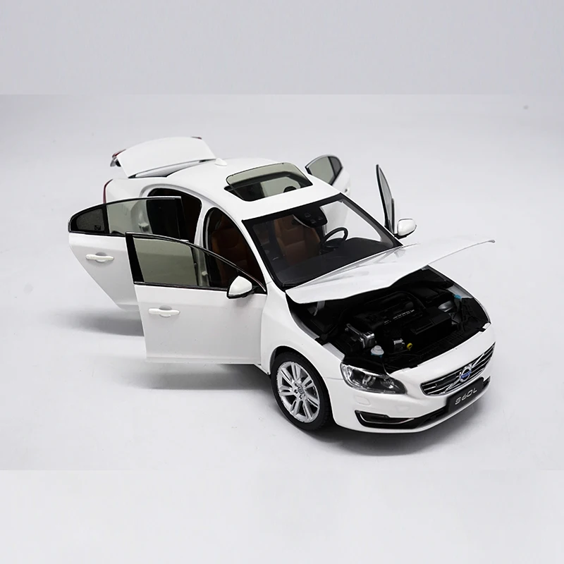 1:18 высокое тщательное VOLVO S60 S60L сплав модель автомобиля статические металлические модельные автомобили с оригинальной коробкой