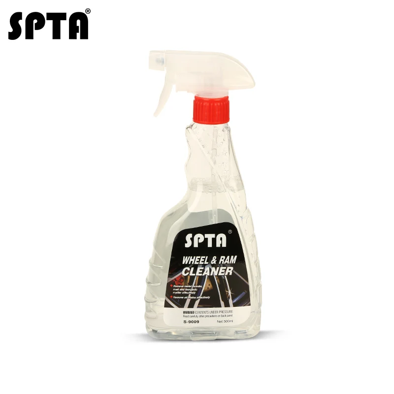 SPTA 500 мл очиститель колес и обода для удаления ржавчины и предотвращения обслуживания обода автомобиля средство для удаления порошка железа жидкий спрей воск