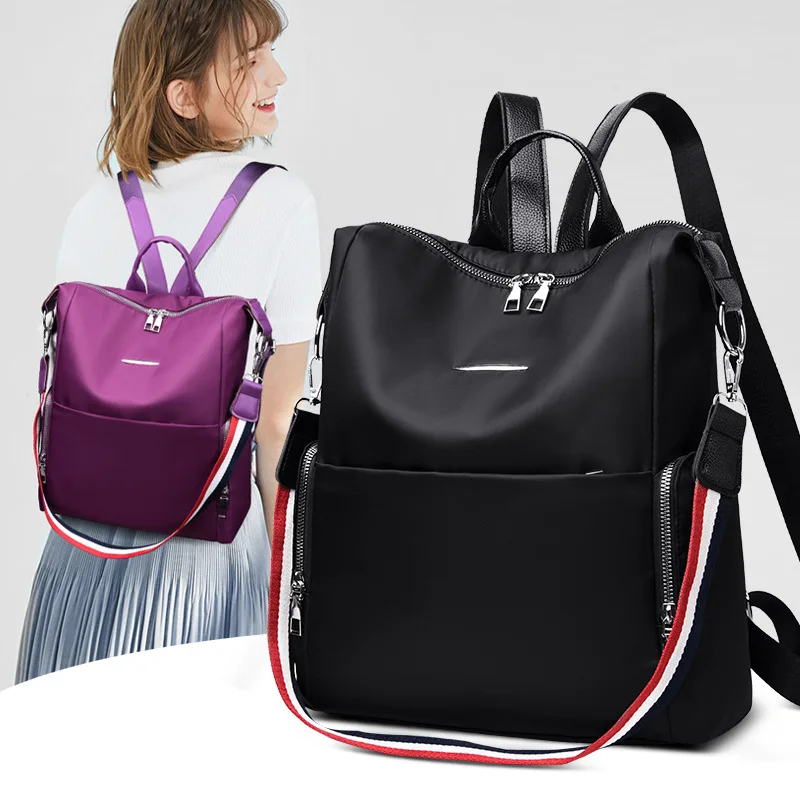 

Oxford Cloth Backpack Women's 2019 New Style Korean-style Versitile Fashion Backpack Trend Schoolbag Casual Travel Bag