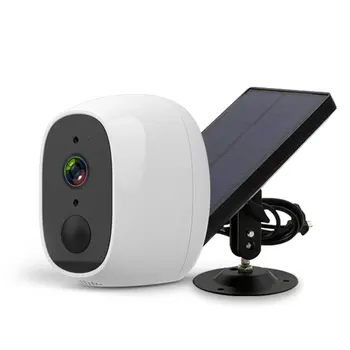 

Ip67 Waterproof 1080P Wifi Solar Camera Low Power Camera Rechargeable Battery Pir Motion Sensor Security Video Surveillance