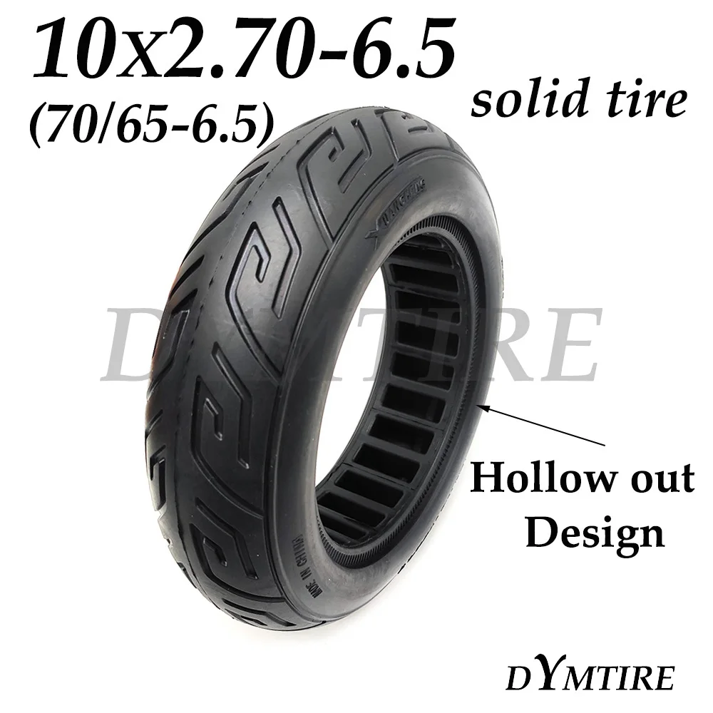 10x2.7-6.5 Solid Tire 10 Inch Electric Scooter Explosion-Proof