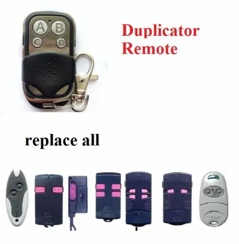 

CAME TAM432SA TOP432A TOP432M TOP432NA top432ee garage door remote control Duplicator Universal remote replacement clone