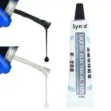 A fita líquida é isolada e impermeável em vez de fita elétrica. A placa de circuito do motor é fixa com resistência de alta temperatura