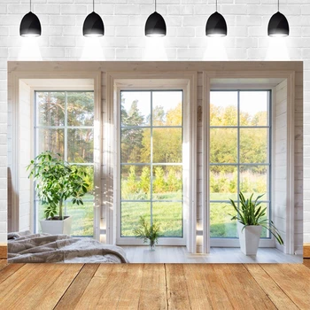 

Room Interior Window Nature Scene Backdrop Photography Background For Photo Studio Vinyl Photophone Photozone Photocall Prop