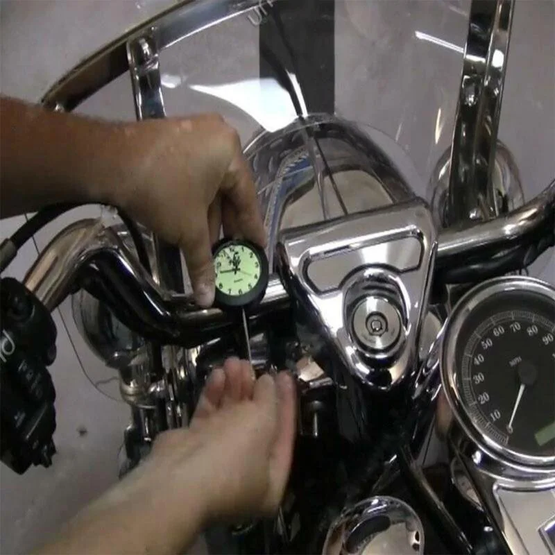 

Waterproof 7/8" Motorcycle Handlebar Mount Clock Watch Dial Shock-resistant Silver Handlebar Clock