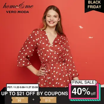 

Vero Moda Women's Heart Design Wrapped Top & Pants Pajamas Sets | 3193BS502