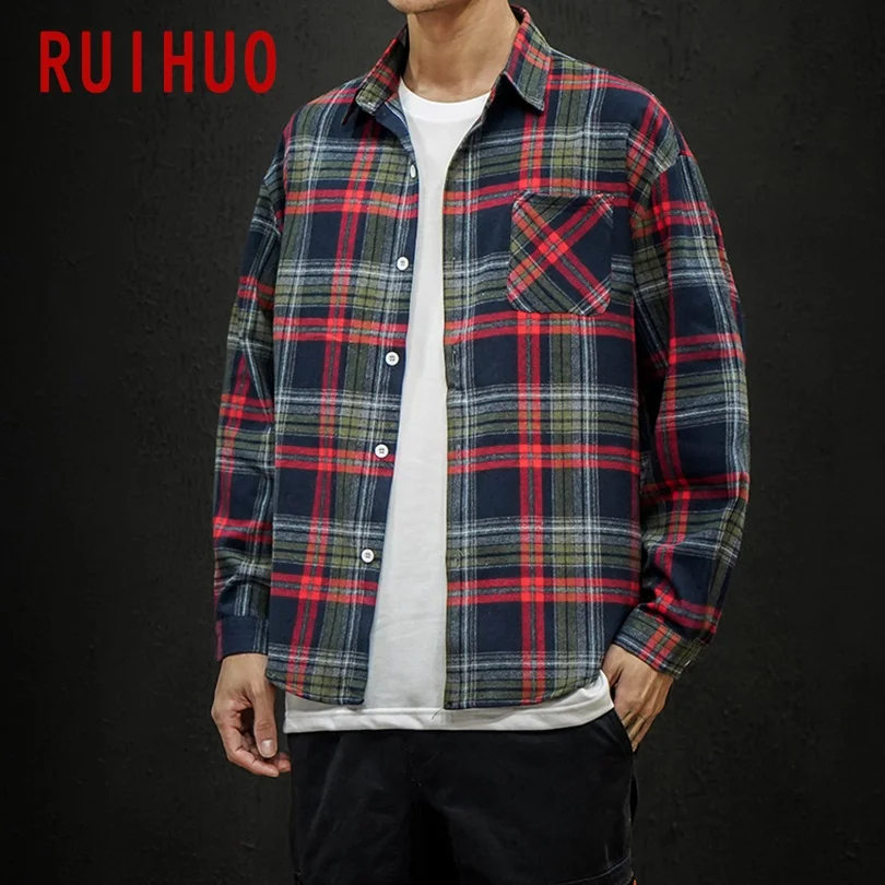 slim fit plaid shirts