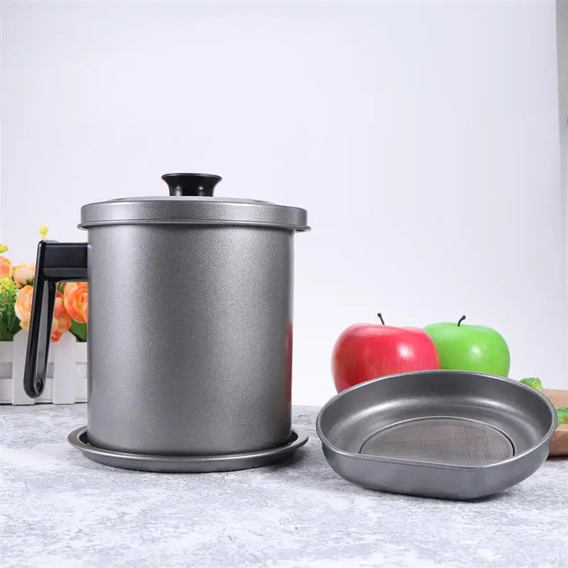 1 шт. ситечко для масла из нержавеющей стали, контейнер для смазки, контейнер для хранения масла, хранитель смазки с ситечком и крышкой