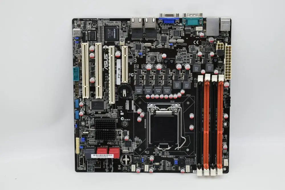 

For ASUS P7F-M Intel 3420 chip Server motherboard 1156 supports i3 i5 Original Used motherboard